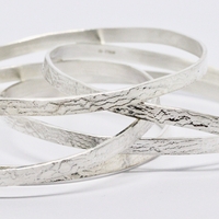 Lace Embossed Bangles